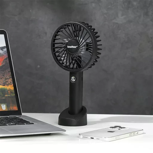 Galar kézi hordozható usb ventilátor tartóval 4 W 1200 mAh