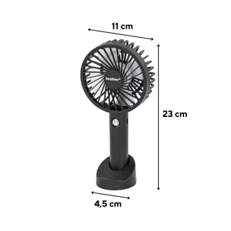   Galar kézi hordozható usb ventilátor tartóval 4 W 1200 mAh