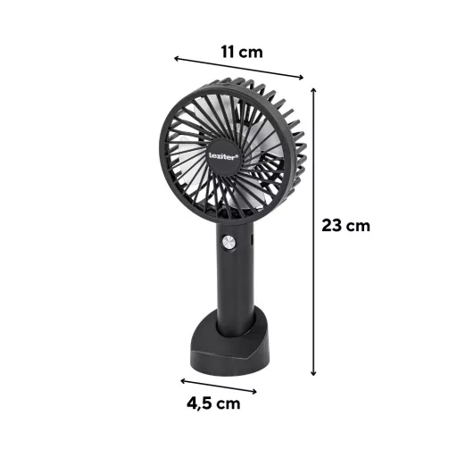 Galar kézi hordozható usb ventilátor tartóval 4 W 1200 mAh