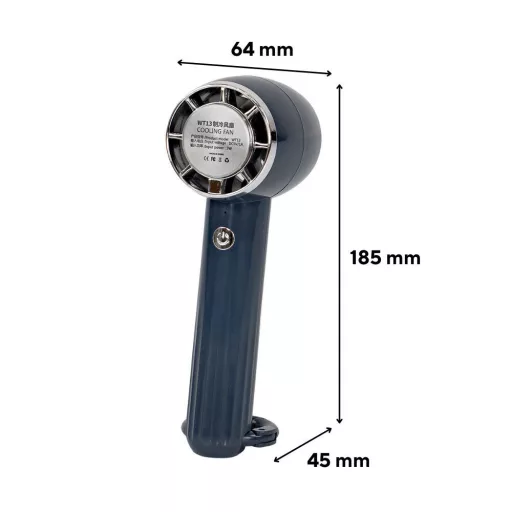 Rico kézi hordozható usb ventilátor 2000 mAh - WaterMarkt.hu