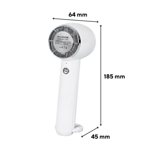Rico kézi hordozható usb ventilátor 2000 mAh - WaterMarkt.hu