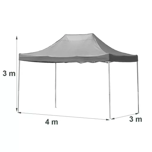 Összecsukható kerti pavilon 3x4 m - WaterMarkt.hu