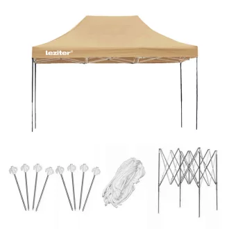 Összecsukható kerti pavilon 3x4,5 m - WaterMarkt.hu