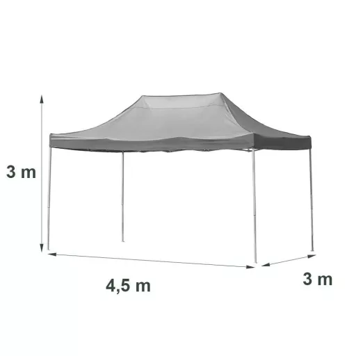 Összecsukható kerti pavilon 3x4,5 m - WaterMarkt.hu