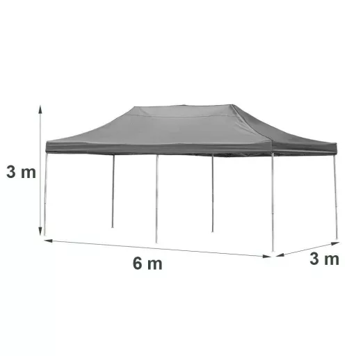 Összecsukható kerti pavilon 3x6 m - WaterMarkt.hu
