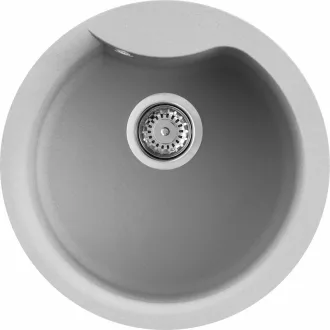 ELLECI - Mosogatótálca Ego ROUND M79 Aluminium - WaterMarkt.hu