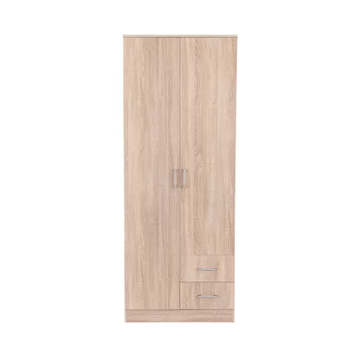 Miami gardróbszekrény 80x205 cm sonoma tölgy-sonoma tölgy