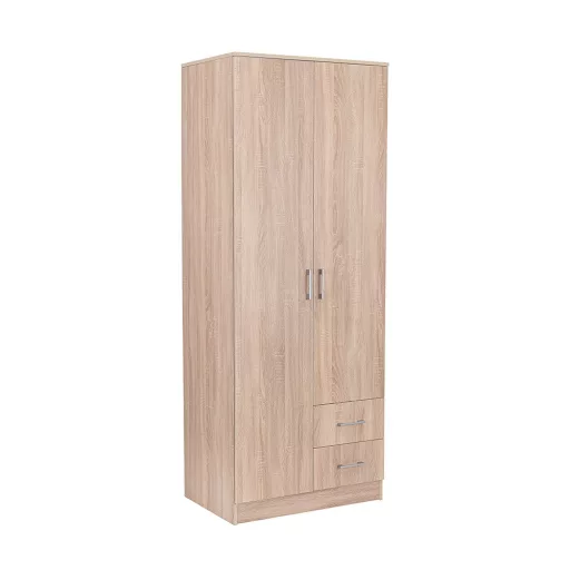 Miami gardróbszekrény 80x205 cm sonoma tölgy-sonoma tölgy