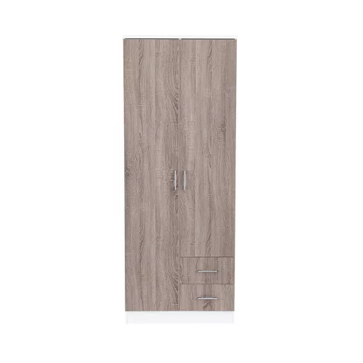 Miami gardróbszekrény 80x205 cm yorki tölgy-fehér