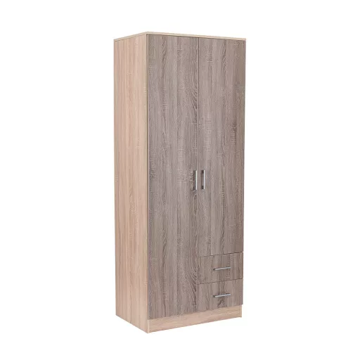 Miami gardróbszekrény 80x205 cm yorki tölgy-sonoma tölgy