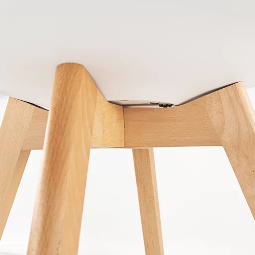 Silla 120 4+1 étkező garnitúra fekete-fehér