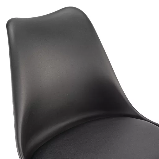 Silla 120 4+1 étkező garnitúra fehér-fekete