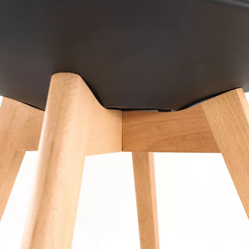 Silla 120 4+1 étkező garnitúra fehér-fekete