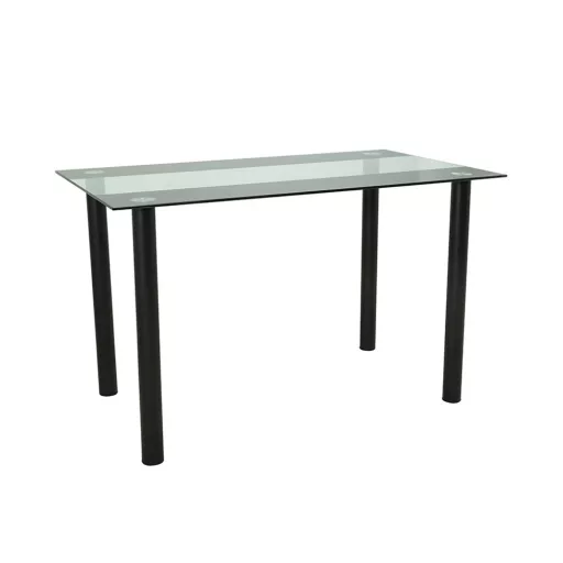 Mezza 4+1 étkező garnitúra fehér-fekete - WaterMarkt.hu