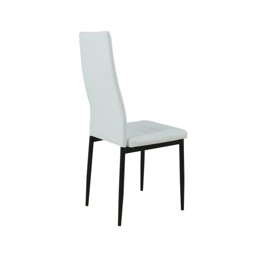 Mezza 4+1 étkező garnitúra fehér-fekete - WaterMarkt.hu