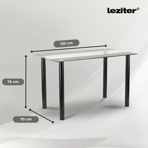 Karin 4+1 étkező garnitúra fekete-barna - WaterMarkt.hu