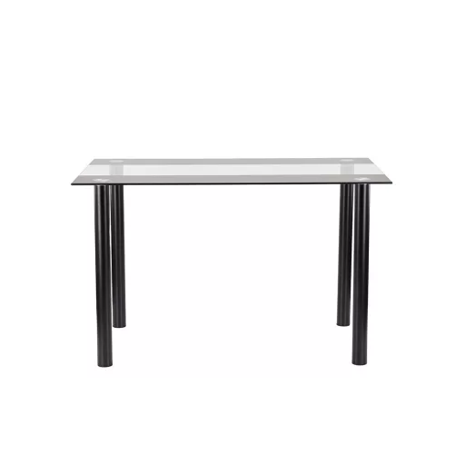 Riona 120 cm szögletes üveg étkezőasztal - WaterMarkt.hu