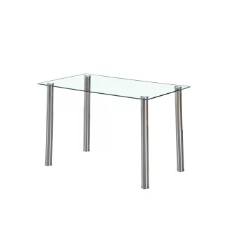Berna 120 cm szögletes üveg étkezőasztal - WaterMarkt.hu