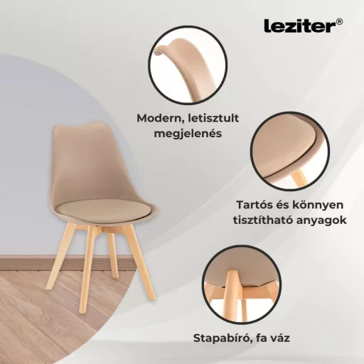 Velon 4+1 étkező garnitúra fehér-fekete - WaterMarkt.hu