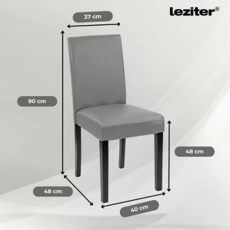Karin 4+1 étkező garnitúra fehér-szürke - WaterMarkt.hu