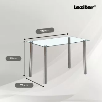 Nolen 4+1 étkező garnitúra fehér - WaterMarkt.hu