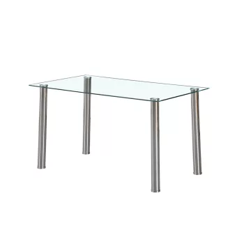 Berna 140 cm szögletes üveg étkezőasztal - WaterMarkt.hu