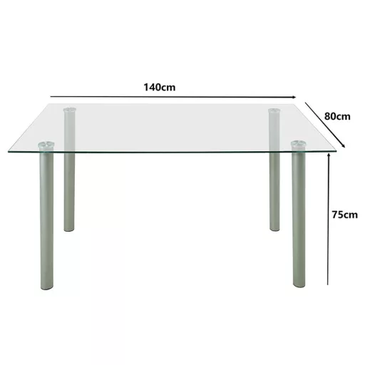 Midori 4+1 étkező garnitúra fekete - WaterMarkt.hu
