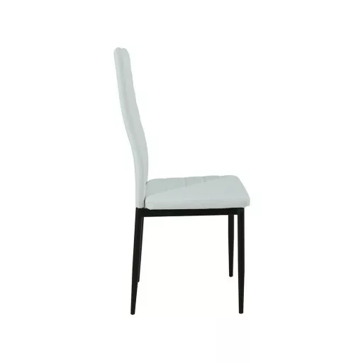 Verna 6+1 étkező garnitúra fehér-fekete - WaterMarkt.hu