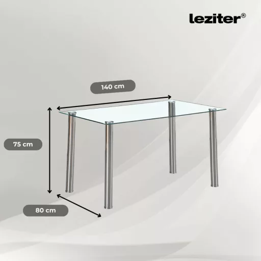Cadiz 6+1 étkező garnitúra fehér-fekete - WaterMarkt.hu