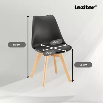 Nuvia 4+1 étkező garnitúra fehér-fekete - WaterMarkt.hu