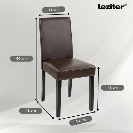 Mira 6+1 étkező garnitúra fehér-barna - WaterMarkt.hu