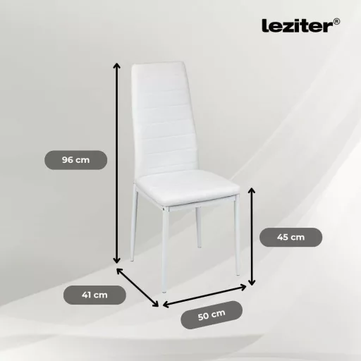 Liana 4+1 étkező garnitúra fehér - WaterMarkt.hu