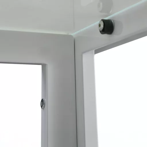 Ezra 140 cm szögletes üveg étkezőasztal - WaterMarkt.hu