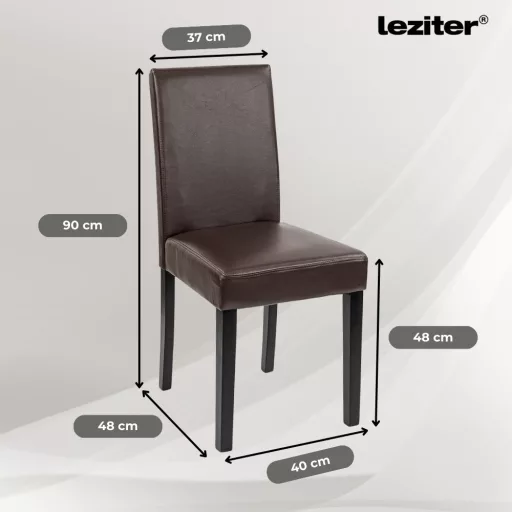 Leon 6+1 étkező garnitúra yorki tölgy-barna