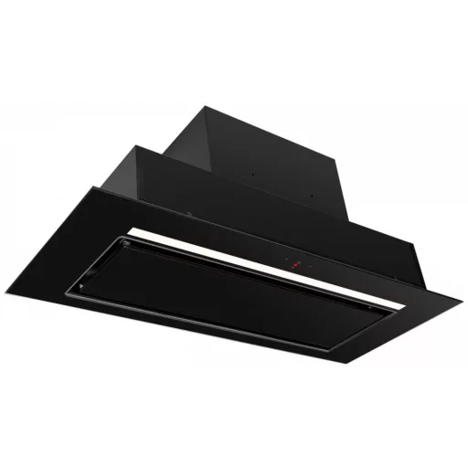 MONNO Aura Black 74 cm beépíthető páraelszívó, fekete üveg
