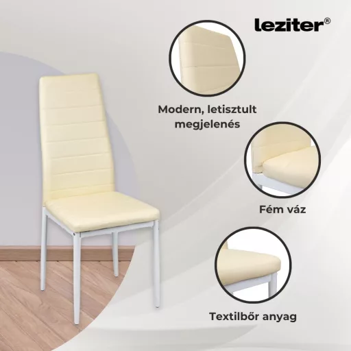 Tino NOVA Étkezőszék, bézs színben - WaterMarkt.hu
