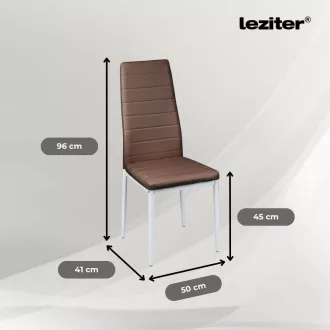 Tino NOVA Étkezőszék, barna színben - WaterMarkt.hu