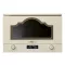 SMEG BEÉPÍTHETŐ MIKROHULLÁMÚ SÜTŐ, Cortina design, 22 liter, bézs - WaterMarkt.hu