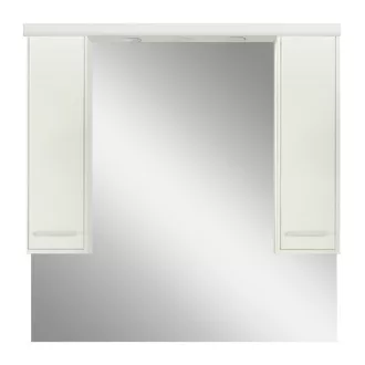 Nerva 105 cm-es tükrös felsőszekrény fehér - WaterMarkt.hu
