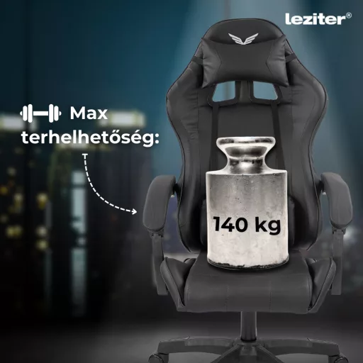 Raven gamer irodai forgószék fekete - WaterMarkt.hu