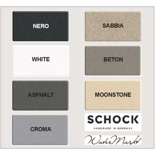 SCHOCK NEMO CRISTALITE N-100S egymedencés prémium mosogató - Sabbia - WaterMarkt.hu