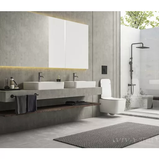 CeraStyle HERA - PULTRA ültethető - Top Counter - porcelán mosdó - 60 x 42 cm
