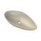 CeraStyle OLIVE - PULTRA ültethető - Top Counter - porcelán mosdó - MATT BÉZS - 60 x 35 cm - WaterMarkt.hu