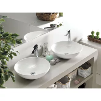 CeraStyle ZERO - PULTRA ültethető - Top Counter - porcelán mosdó - O - Ø 46 cm - WaterMarkt.hu