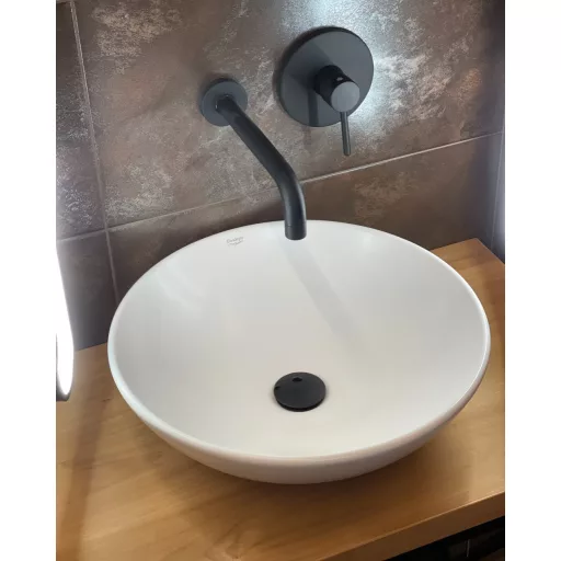 CeraStyle ZERO - PULTRA ültethető - Top Counter - porcelán mosdó - O - Ø 46 cm
