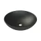 CeraStyle ZERO - PULTRA ültethető - Top Counter - porcelán mosdó - O - MATT FEKETE - Ø 46 cm - WaterMarkt.hu
