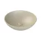 CeraStyle ZERO - PULTRA ültethető - Top Counter - porcelán mosdó - O - MATT BÉZS - Ø 46 cm - WaterMarkt.hu