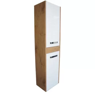 OUTLET - Viva STYLE Orient fali függesztett fürdőszobai ÁLLÓSZEKRÉNY - polcos - 160 x 40 cm - WaterMarkt.hu