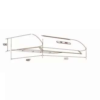 Davoline - Páraelszívó Olympia 250 1M/1 WH 50 cm fehér - A készlet erejéig rendelhető! - WaterMarkt.hu