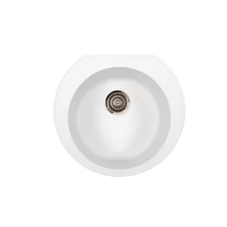 Omega Metalac Xgranit Gránit Mosogatótálca - Extra mély, Egymedencés, Kerek, Több színben - WaterMarkt.hu